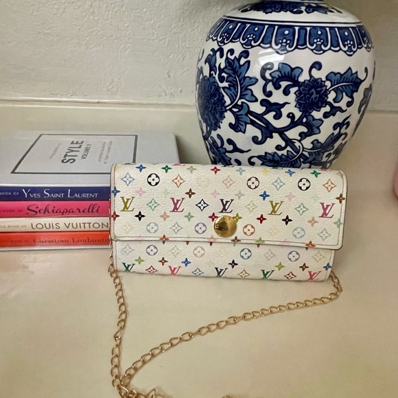 Louis Vuitton Murakami Sarah Long Wallet - Picture 1 of 16